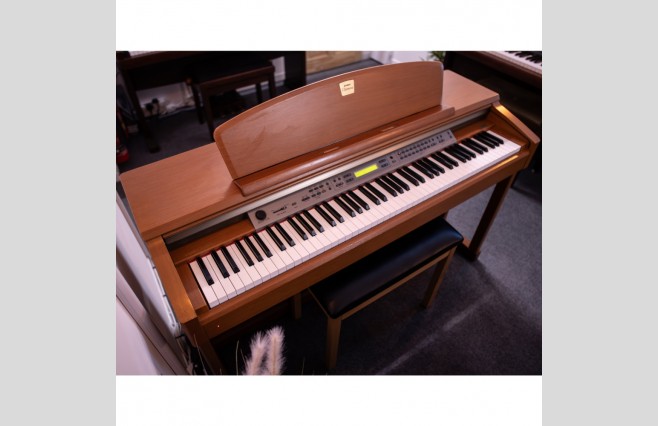 Yamaha CLP150 Satin Cherry Digital Piano, Used - Complete Package (SN:602982) - Image 4